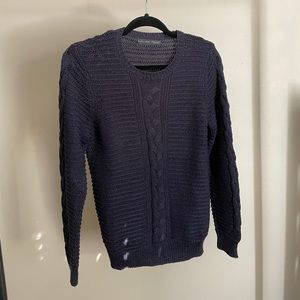 Navy Sweater